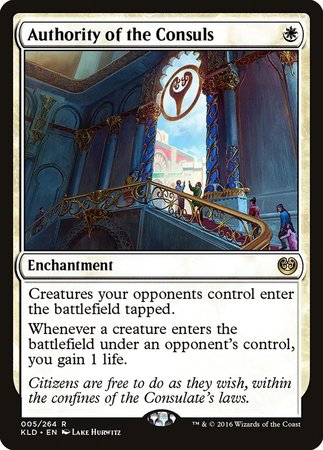 Authority of the Consuls [Kaladesh] | The Time Vault CA