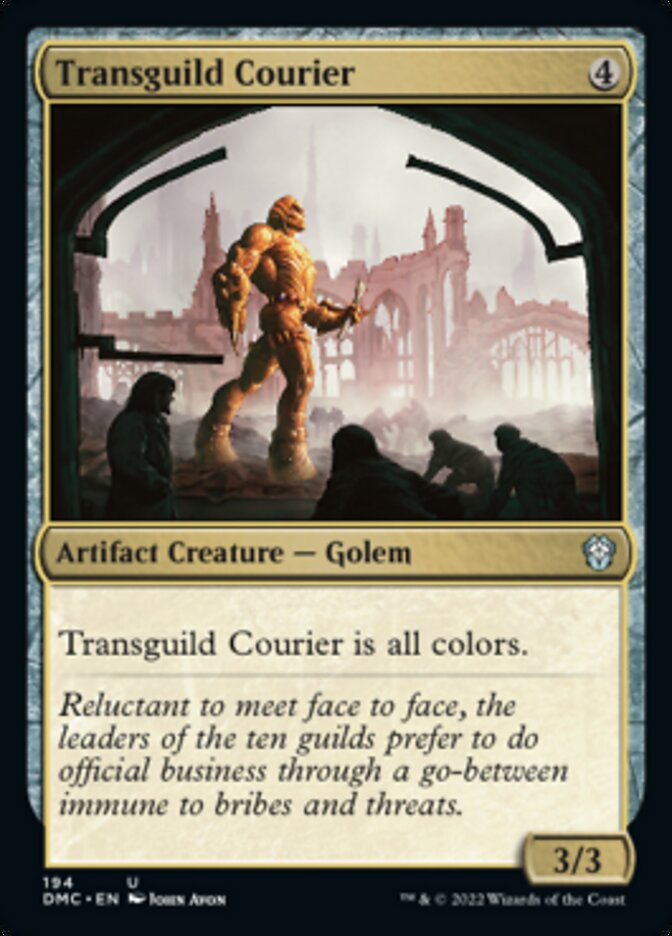 Transguild Courier [Dominaria United Commander] | The Time Vault CA