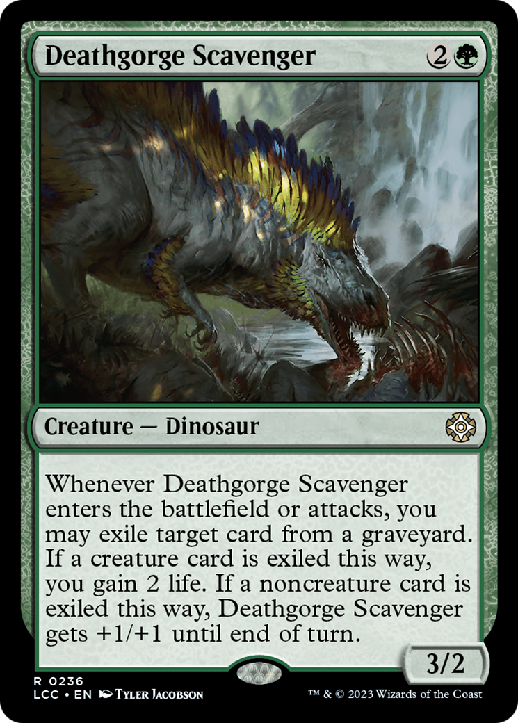 Deathgorge Scavenger [The Lost Caverns of Ixalan Commander] | The Time Vault CA