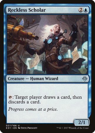 Reckless Scholar [Archenemy: Nicol Bolas] | The Time Vault CA