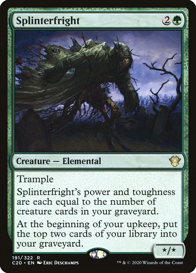 Splinterfright [Commander 2020] | The Time Vault CA