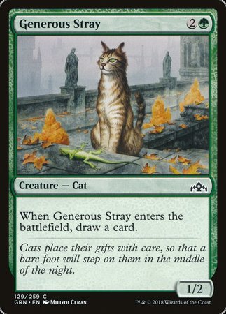 Generous Stray [Guilds of Ravnica] | The Time Vault CA