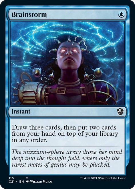 Brainstorm [Commander 2021] | The Time Vault CA