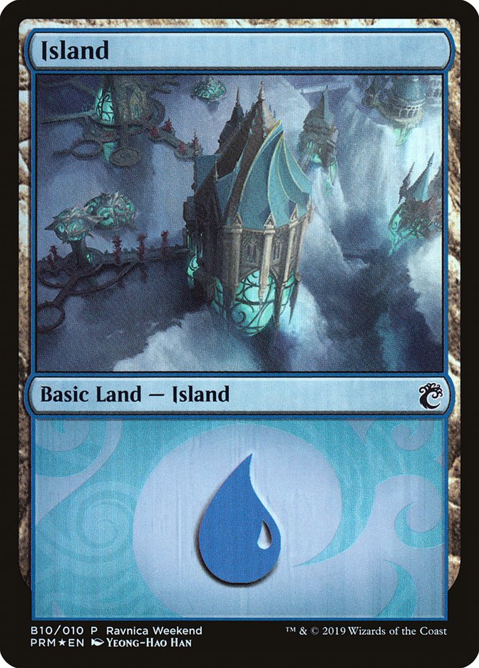 Island (B10) [Ravnica Allegiance Guild Kit] | The Time Vault CA