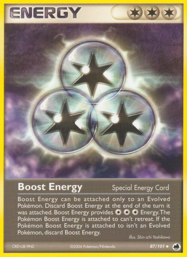 Boost Energy (87/101) [EX: Dragon Frontiers] | The Time Vault CA