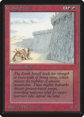 Wall of Stone [Limited Edition Beta] | The Time Vault CA