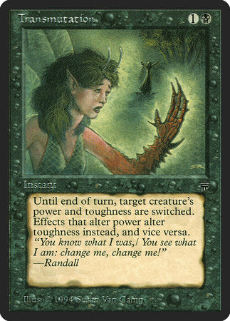 Transmutation [Legends] | The Time Vault CA