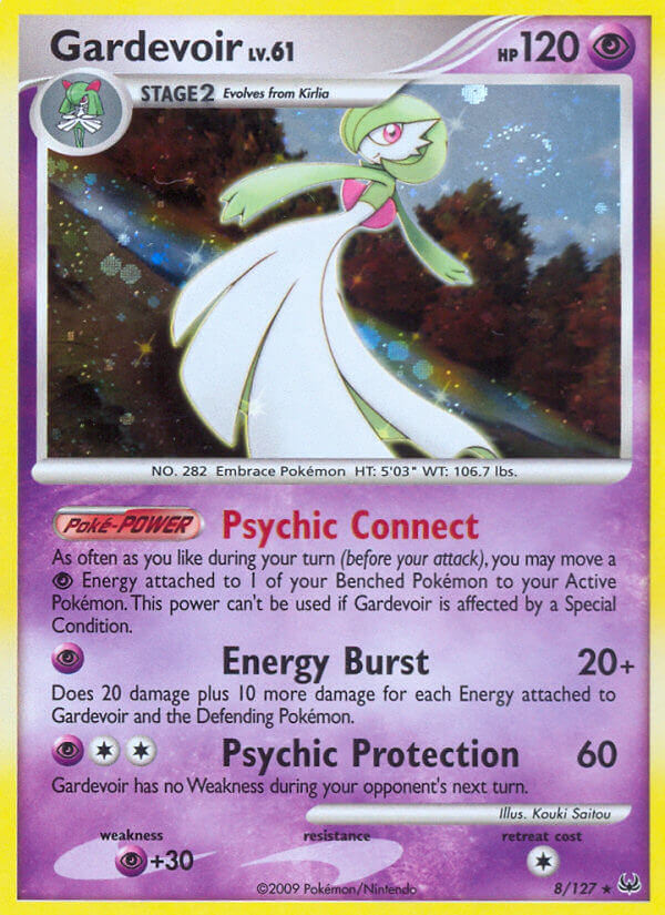 Gardevoir (8/127) (Theme Deck Exclusive) [Platinum: Base Set] | The Time Vault CA