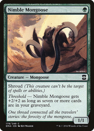 Nimble Mongoose [Eternal Masters] | The Time Vault CA