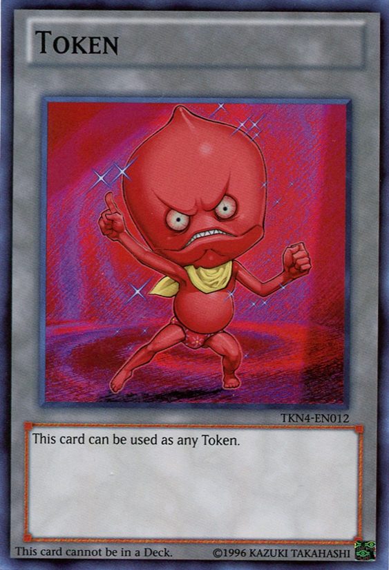 Ojama Token (Red) [TKN4-EN012] Super Rare | The Time Vault CA