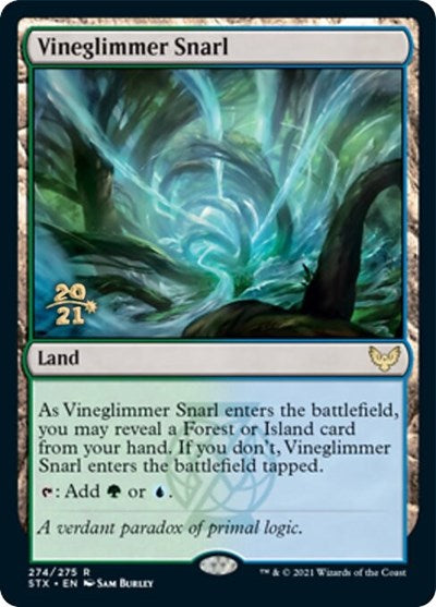 Vineglimmer Snarl [Strixhaven: School of Mages Prerelease Promos] | The Time Vault CA