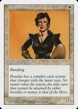 Benalish Hero [Fifth Edition] | The Time Vault CA