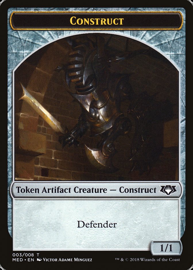 Construct (003/008) [Mythic Edition Tokens] | The Time Vault CA