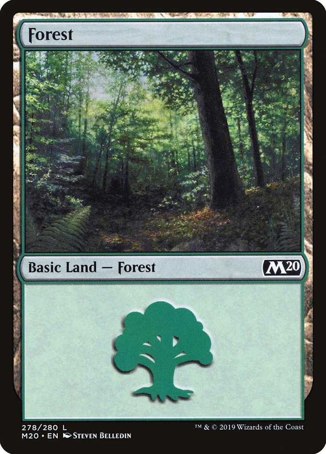 Forest (#278) [Core Set 2020] | The Time Vault CA
