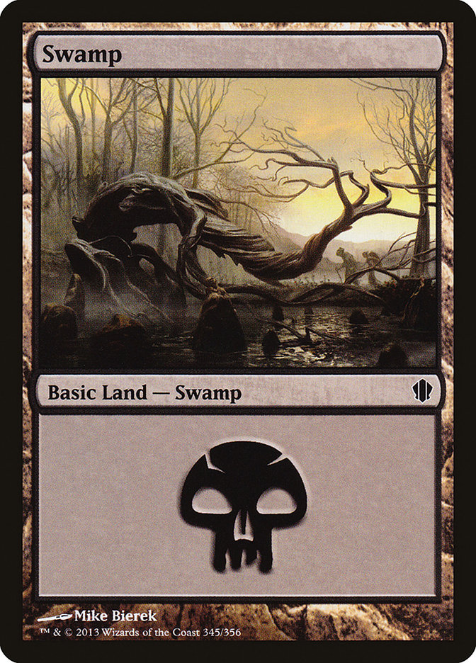 Swamp (345) [Commander 2013] | The Time Vault CA