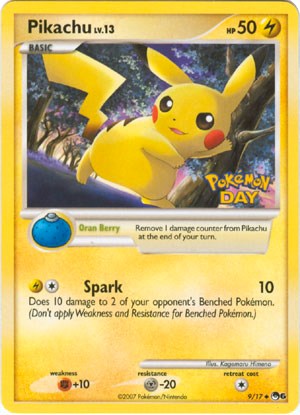 Pikachu (9/17) (Pokemon Day) [POP Series 6] | The Time Vault CA