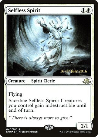 Selfless Spirit [Eldritch Moon Promos] | The Time Vault CA