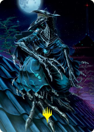 Jin-Gitaxias, Progress Tyrant Art Card (Gold-Stamped Signature) [Kamigawa: Neon Dynasty Art Series] | The Time Vault CA