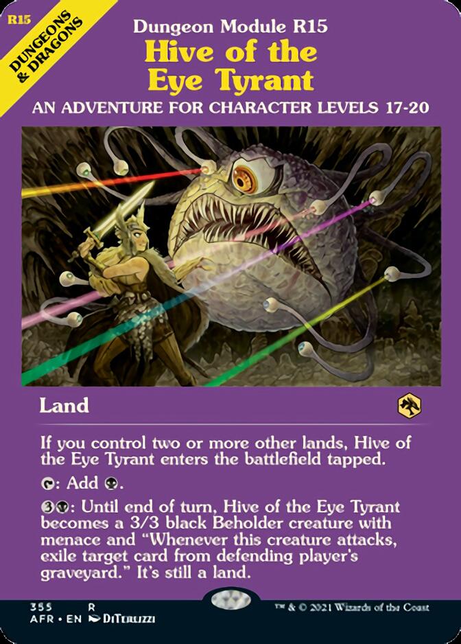 Hive of the Eye Tyrant (Dungeon Module) [Dungeons & Dragons: Adventures in the Forgotten Realms] | The Time Vault CA