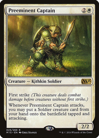 Preeminent Captain [Magic 2015] | The Time Vault CA