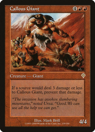 Callous Giant [Invasion] | The Time Vault CA