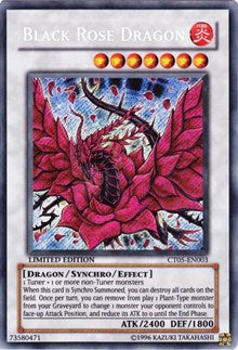 Black Rose Dragon [CT05-EN003] Secret Rare | The Time Vault CA