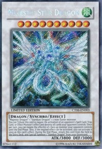 Majestic Star Dragon [CT06-EN003] Secret Rare | The Time Vault CA