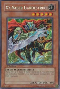 XX-Saber Gardestrike [ANPR-EN000] Secret Rare | The Time Vault CA