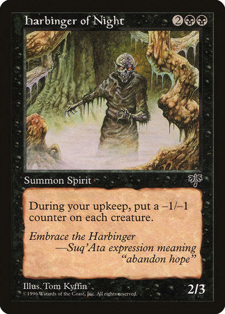 Harbinger of Night [Mirage] | The Time Vault CA