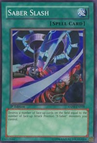Saber Slash [ANPR-EN058] Super Rare | The Time Vault CA