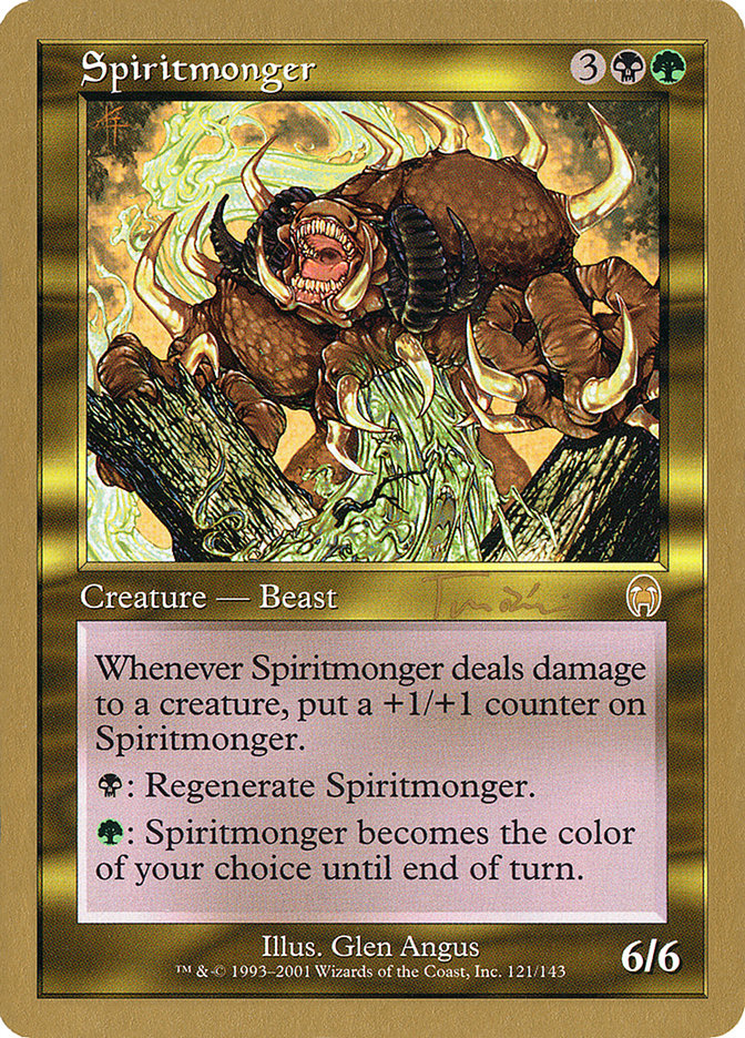 Spiritmonger (Jan Tomcani) [World Championship Decks 2001] | The Time Vault CA