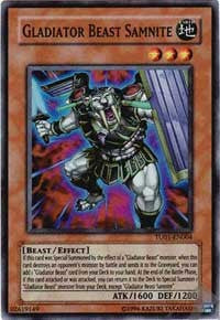 Gladiator Beast Samnite [TU01-EN004] Super Rare | The Time Vault CA