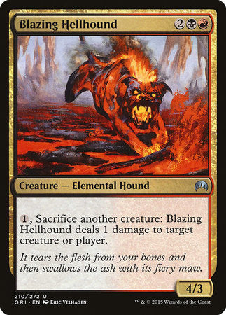 Blazing Hellhound [Magic Origins] | The Time Vault CA