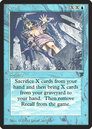 Recall [Legends] | The Time Vault CA