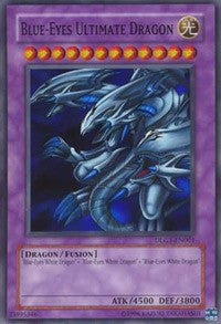 Blue-Eyes Ultimate Dragon [DLG1-EN001] Super Rare | The Time Vault CA