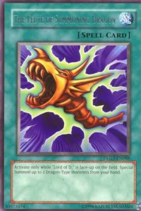 The Flute of Summoning Dragon [DLG1-EN088] Rare | The Time Vault CA