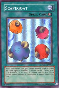 Scapegoat [DLG1-EN091] Super Rare | The Time Vault CA