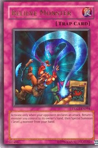 Relieve Monster [DLG1-EN094] Ultra Rare | The Time Vault CA
