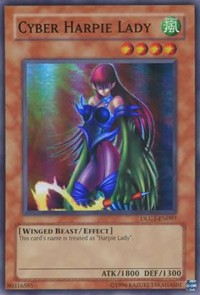 Cyber Harpie Lady [DLG1-EN097] Super Rare | The Time Vault CA