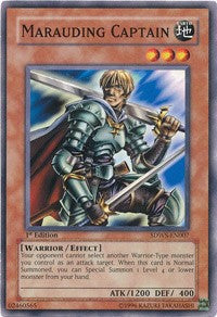 Marauding Captain [SDWS-EN007] Common | The Time Vault CA