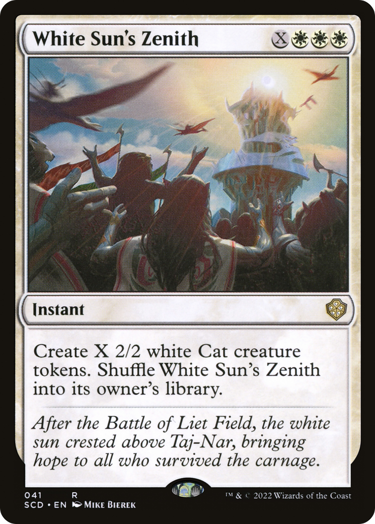 White Sun's Zenith [Starter Commander Decks] | The Time Vault CA