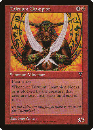 Talruum Champion [Visions] | The Time Vault CA