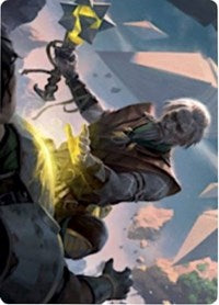 Expedition Healer Art Card [Zendikar Rising Art Series] | The Time Vault CA
