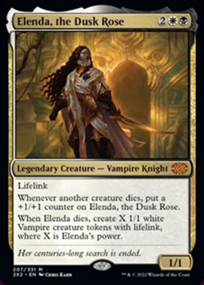 Elenda, the Dusk Rose [Double Masters 2022] | The Time Vault CA