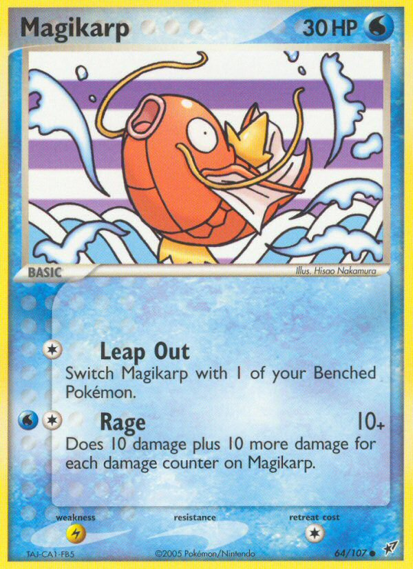 Magikarp (64/107) [EX: Deoxys] | The Time Vault CA