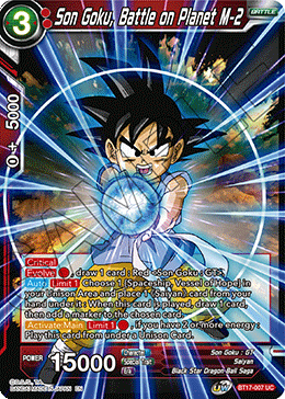 Son Goku, Battle on Planet M-2 (BT17-007) [Ultimate Squad] | The Time Vault CA