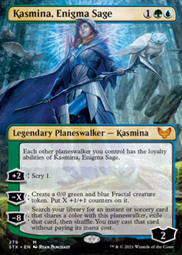 Kasmina, Enigma Sage (Extended) [Strixhaven: School of Mages] | The Time Vault CA