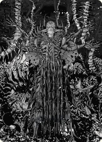 Nissa, Ascended Animist Art Card [Phyrexia: All Will Be One Art Series] | The Time Vault CA