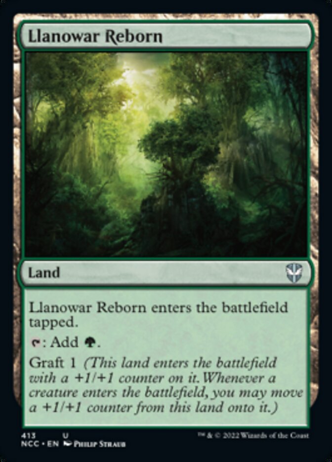 Llanowar Reborn [Streets of New Capenna Commander] | The Time Vault CA