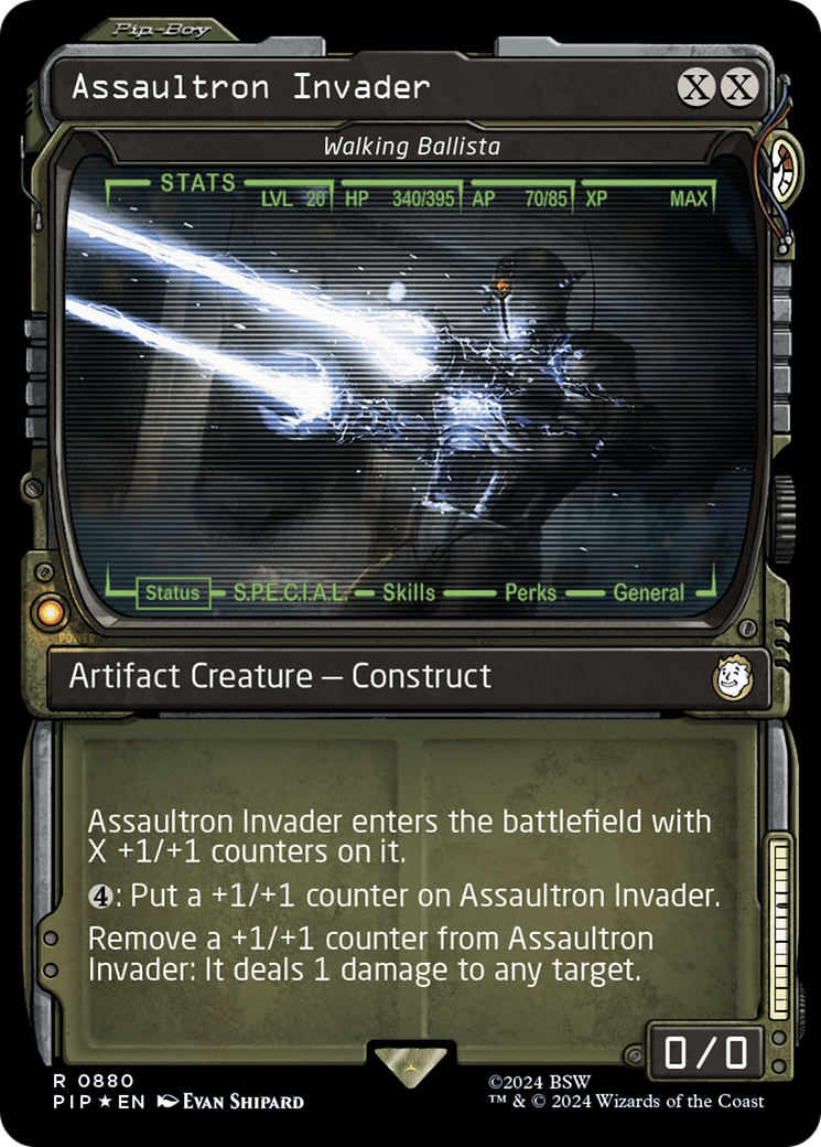 Assaultron Invader - Walking Ballista (Surge Foil) [Fallout] | The Time Vault CA